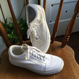 vans old skool sneaker, true white